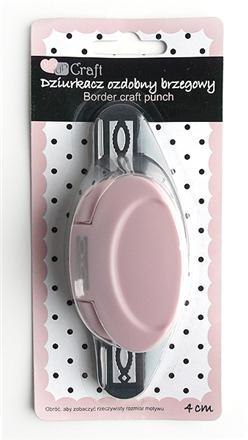 Dziurkacz ozdobny brzegowy 4cm DPCraft - 076