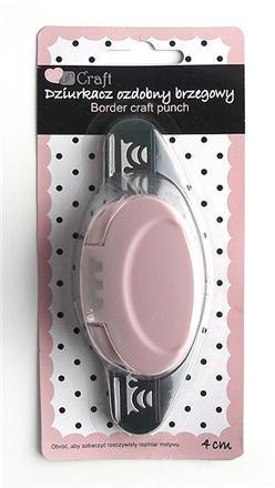Dziurkacz ozdobny brzegowy 4cm DPCraft - 094