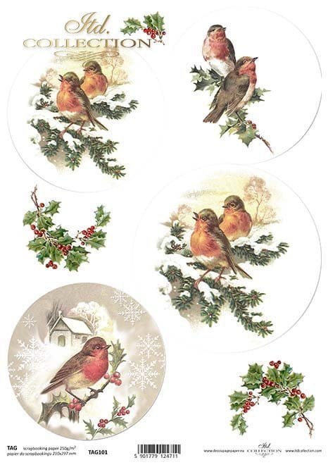 ITD Przekładka do bombki A4 ITD TAG101