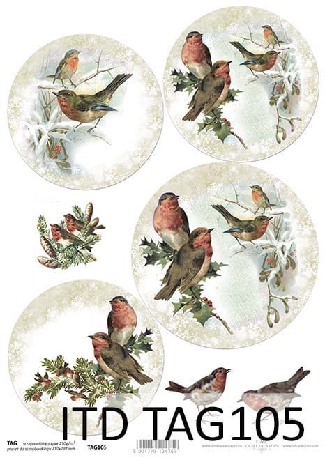 ITD Przekładka do bombki A4 ITD TAG105