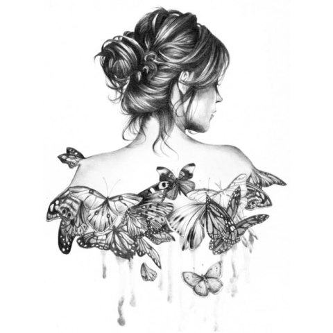 Papier do transferu A4 - KOBIETA Z RDZĄ