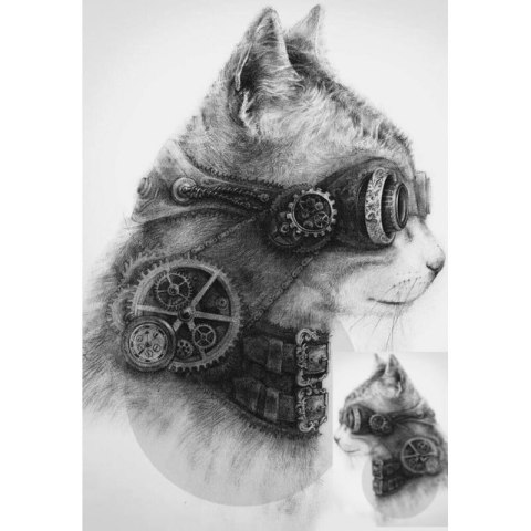 Papier do transferu A4 - KOT MIXMEDIOWY