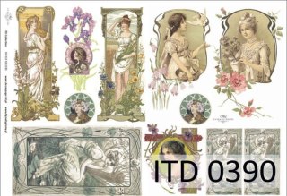 Papier klasyczny ITD A3 0390 Alons Mucha