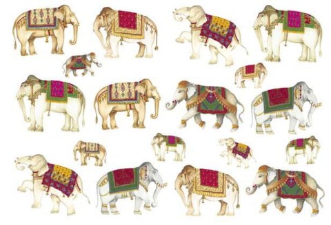 Papier ryżowy Calambour 34.5x49.5 cm PAU06