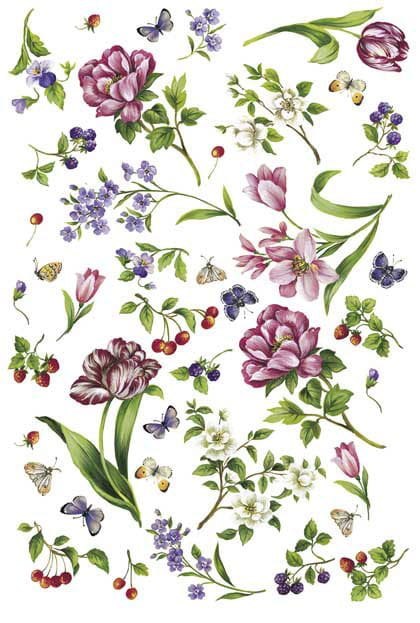 Papier ryżowy Calambour 34.5x49.5 cm PAU07