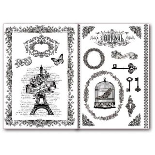 Stamperia Papier do transferu 2szt A4 DFTR032