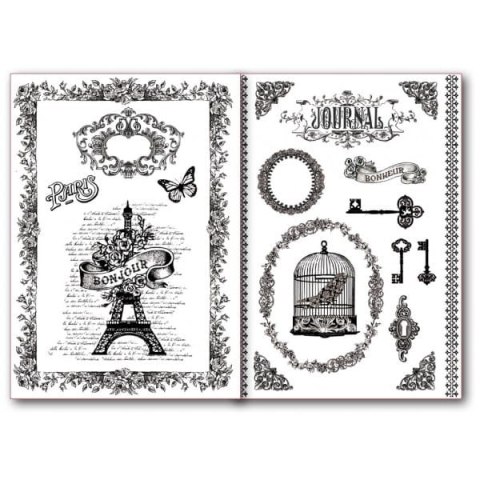 Stamperia Papier do transferu 2szt A4 DFTR032