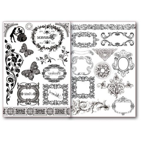 Stamperia Papier do transferu 2szt A4 DFTR035