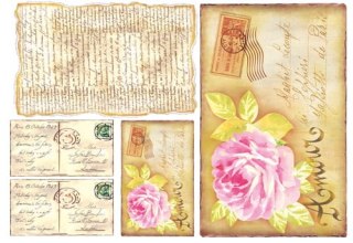 Stamperia Papier ryżowy 48x33cm DFS052