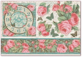 Stamperia Papier ryżowy 48x33cm DFS288