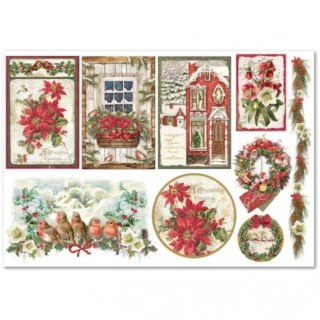 Stamperia Papier ryżowy 48x33cm DFS358
