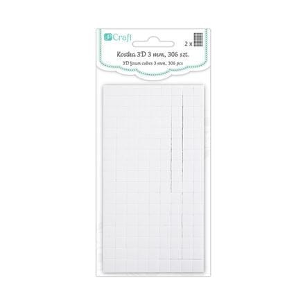 DPcraft KOSTKA 3D 3 MM, 306 SZT