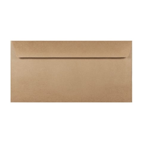 Koperty ozdobne DL NK EKO Kraft brązowa 100g- 5szt (4510)