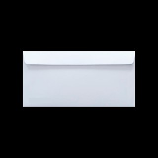 Koperty ozdobne Majestic Białe Perłowe DL (11x22cm) - 20szt