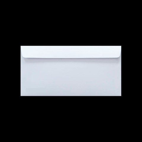 Koperty ozdobne Majestic Białe Perłowe DL (11x22cm) - 20szt