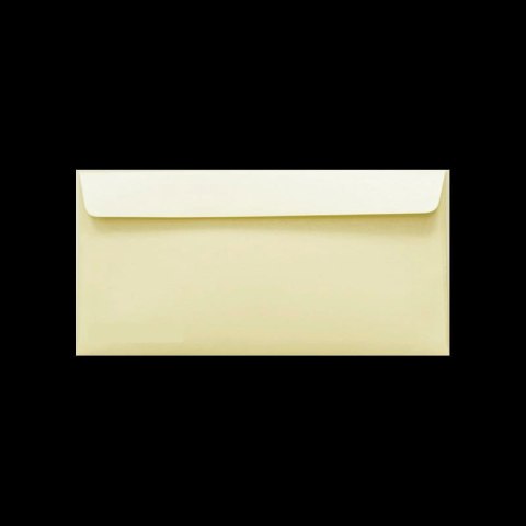 Koperty ozdobne Majestic Kremowe Perłowe DL (11x22cm) - 5szt