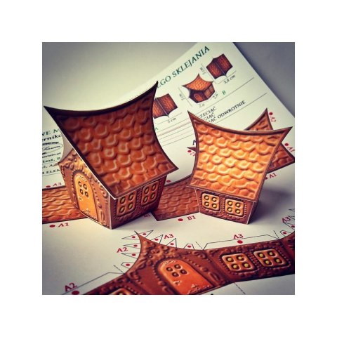 Makiety - Domki do sklejania Piernikowy domek [16]