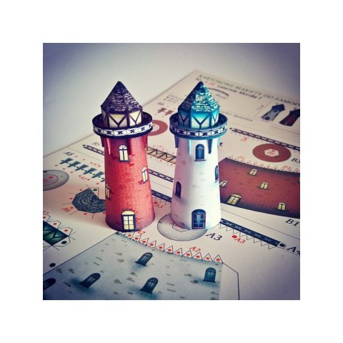 Makiety - domki do sklejania - Latarnie-I [12]