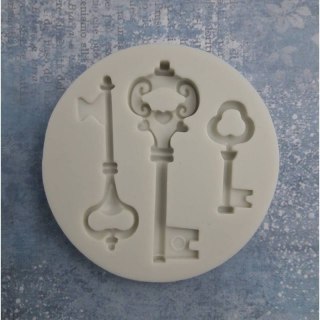 PENTART-FOREMKA SILIKONOWA 3 KLUCZE 7cm