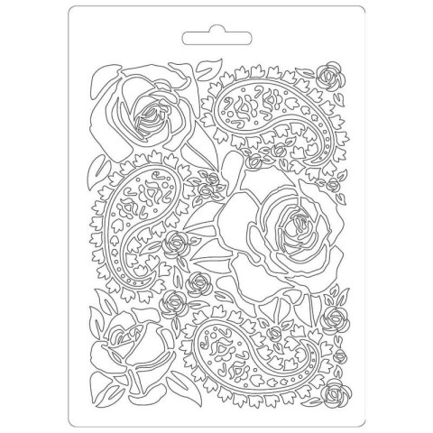 STAMPERIA - FOREMKA DO ODLEWÓW A5 GRAND HOTEL-RÓŻANE TŁO [K3PTA520]