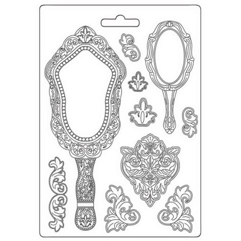 STAMPERIA - FOREMKA TEKSTURA A5 ROSE PARFUM LUSTERECZKO [K3PTA5639]