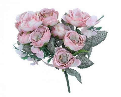 Bukiecik pełnika kremowo-różowy 29cm (K7L0330)