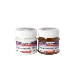 PENTART Preparat do spękań Fineline Crackle Varnish- spękania delikatne 2x50ml