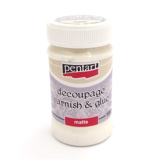PENTART klej + lakier matowy 100ml