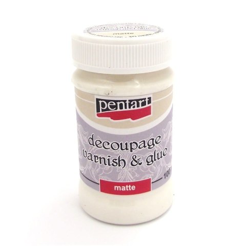 PENTART klej + lakier matowy 100ml