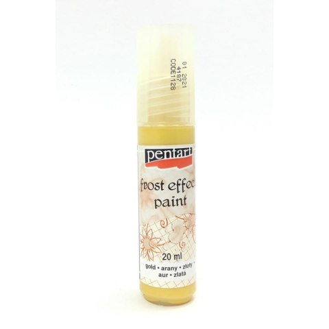 Pentart - Farba efekt szronu - złoty