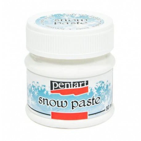 Pentart - Pasta strukturalna śniegowa 50ml