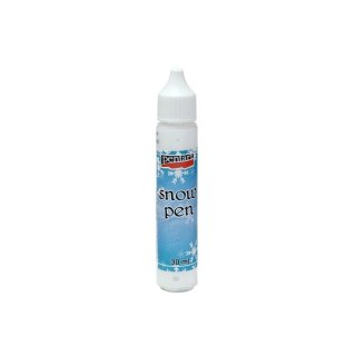 Pentart - pisak śniegowy/snow pen 30ml