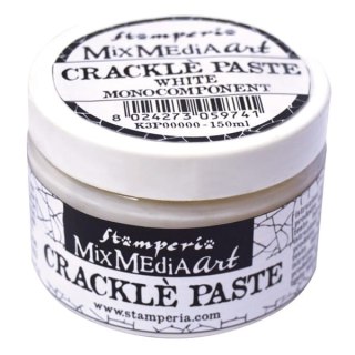 STAMPERIA Pasta pękająca 1-składnikowa MixMedia art - CRACKLE PASTE WHITE MONOCOMPONENT 150ml