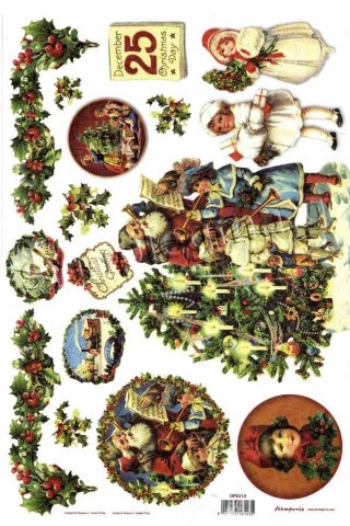 Stamperia Papier ryżowy 48x33cm DFS219