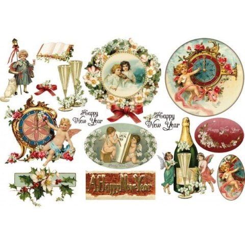 Stamperia Papier ryżowy 48x33cm DFS240