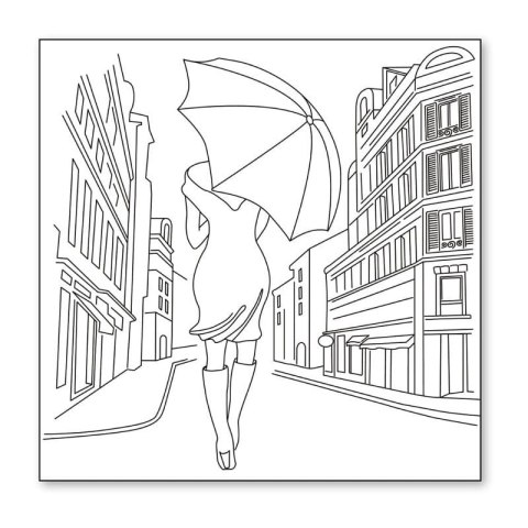 Stamperia - Serwetka ryżowa 50x50cm DFTM07