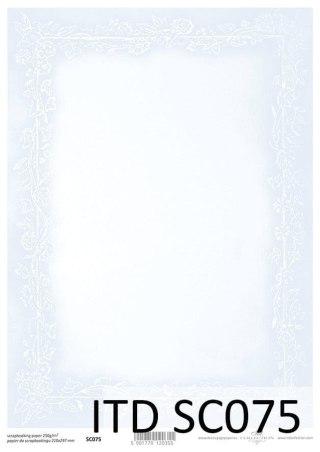 ITD - Papier do scrapbookingu A4 SC075