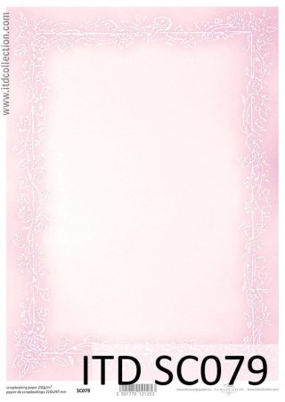 ITD - Papier do scrapbookingu A4 SC079