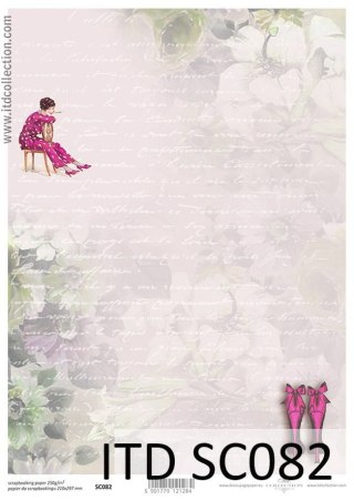 ITD - Papier do scrapbookingu A4 SC082