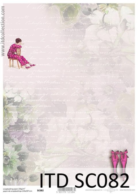 ITD - Papier do scrapbookingu A4 SC082