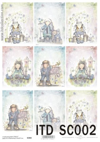 ITD - Papier do scrapbookingu SC002