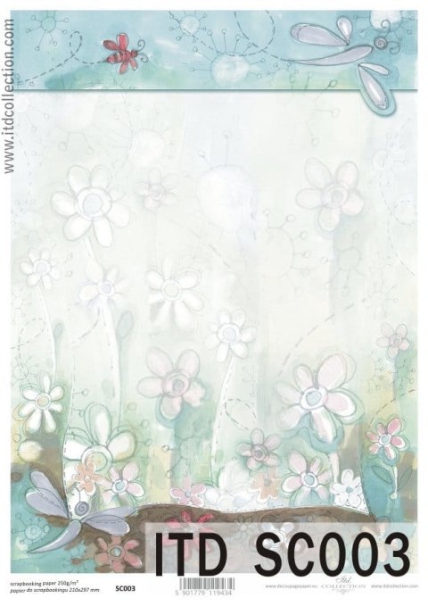 ITD - Papier do scrapbookingu SC003