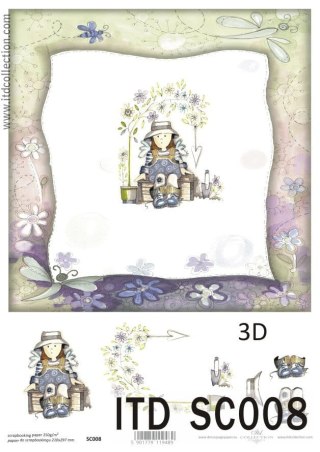 ITD - Papier do scrapbookingu SC008