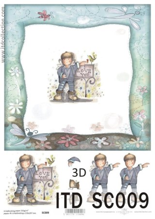 ITD - Papier do scrapbookingu SC009