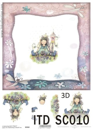 ITD - Papier do scrapbookingu SC010