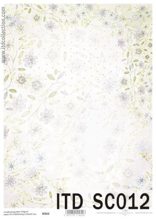 ITD - Papier do scrapbookingu SC012