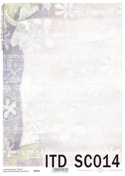 ITD - Papier do scrapbookingu SC014