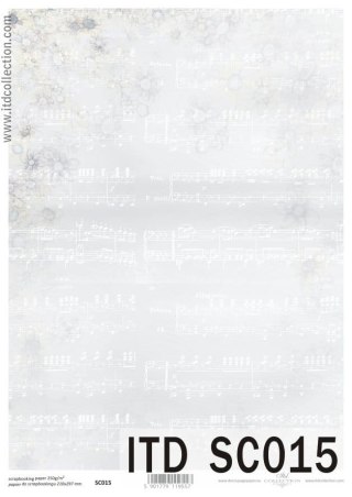 ITD - Papier do scrapbookingu SC015