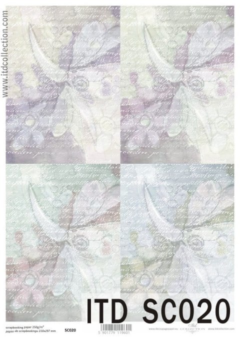 ITD - Papier do scrapbookingu SC020