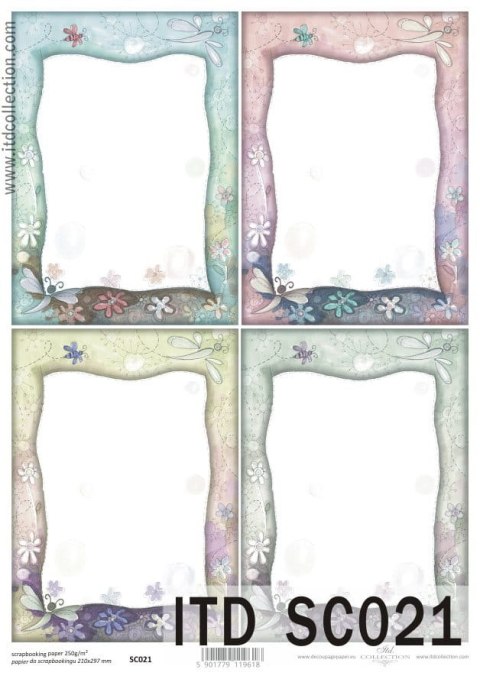 ITD - Papier do scrapbookingu SC021